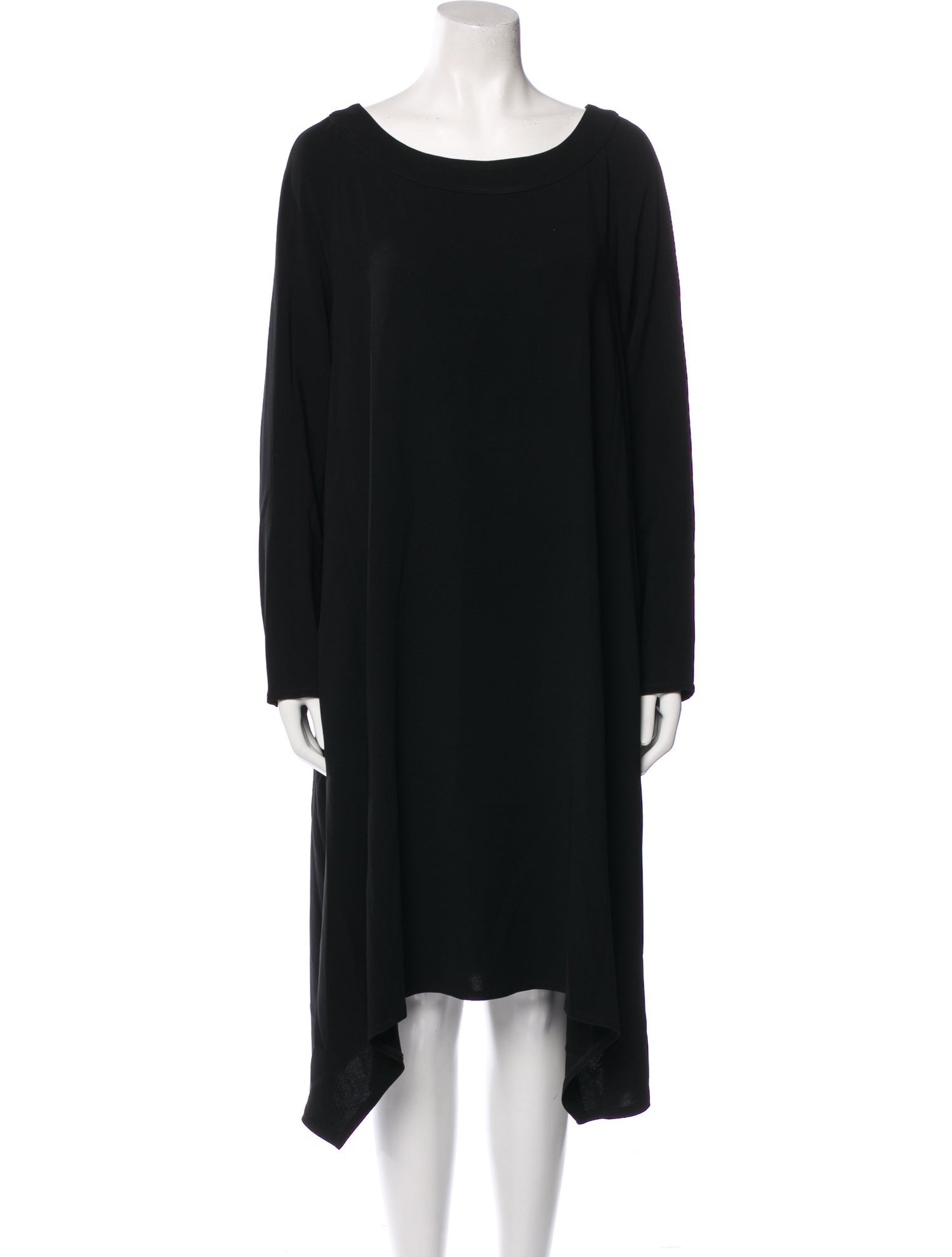 Tom and Linda Platt Scoop Neck Midi Length Dress