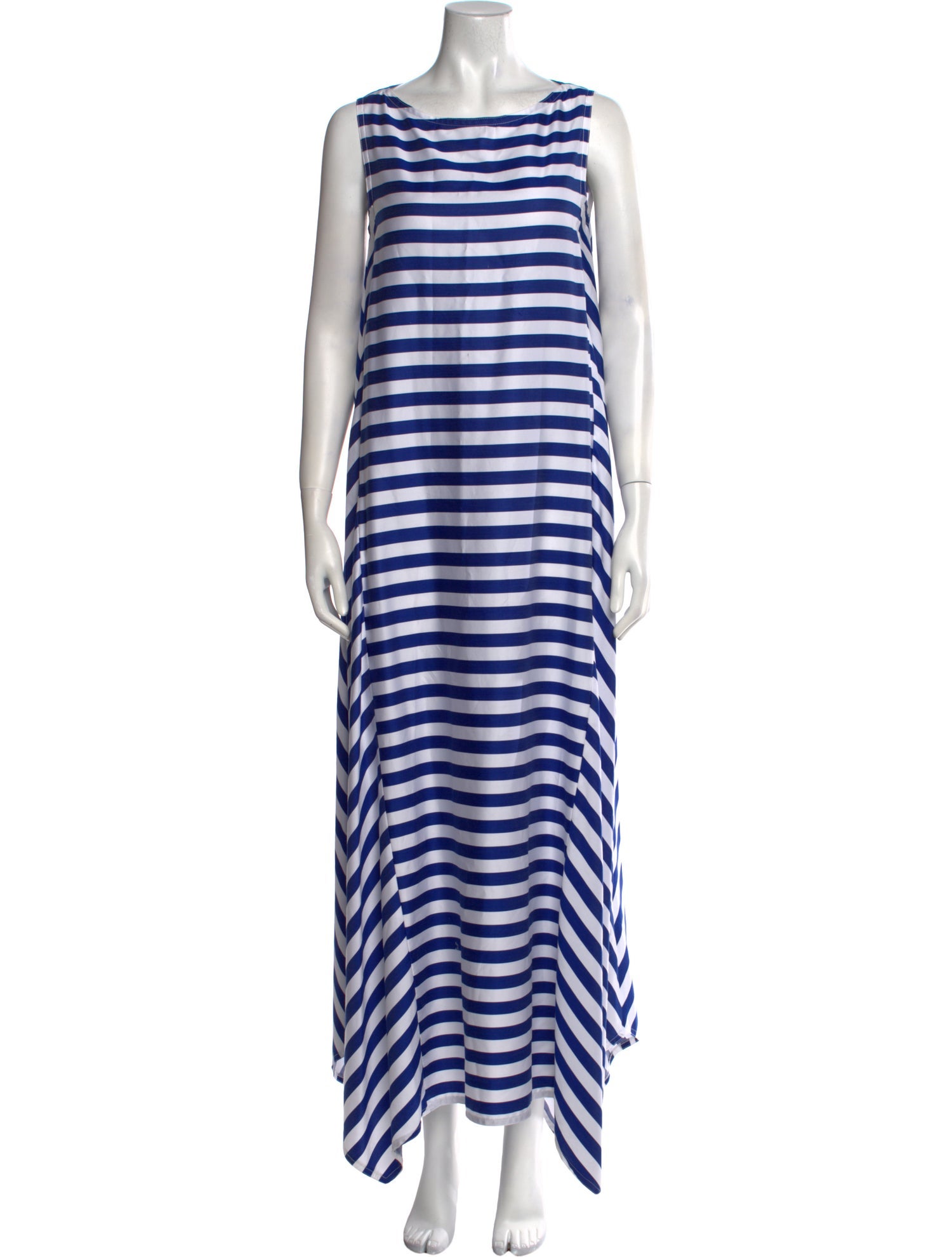 Tom and Linda Platt Striped Long Dress