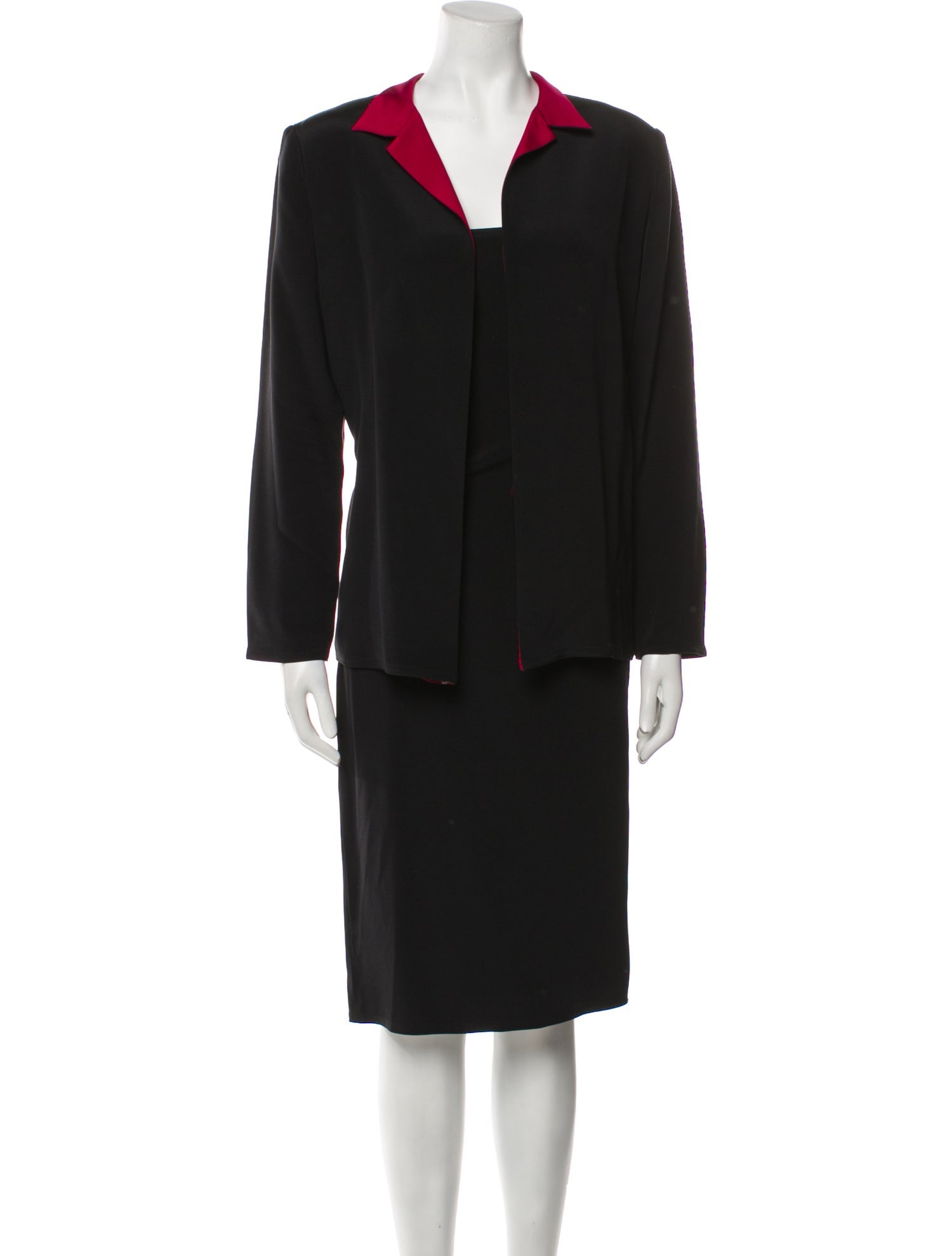 Tom and Linda Platt Vintage Beaded Accents Dress Set