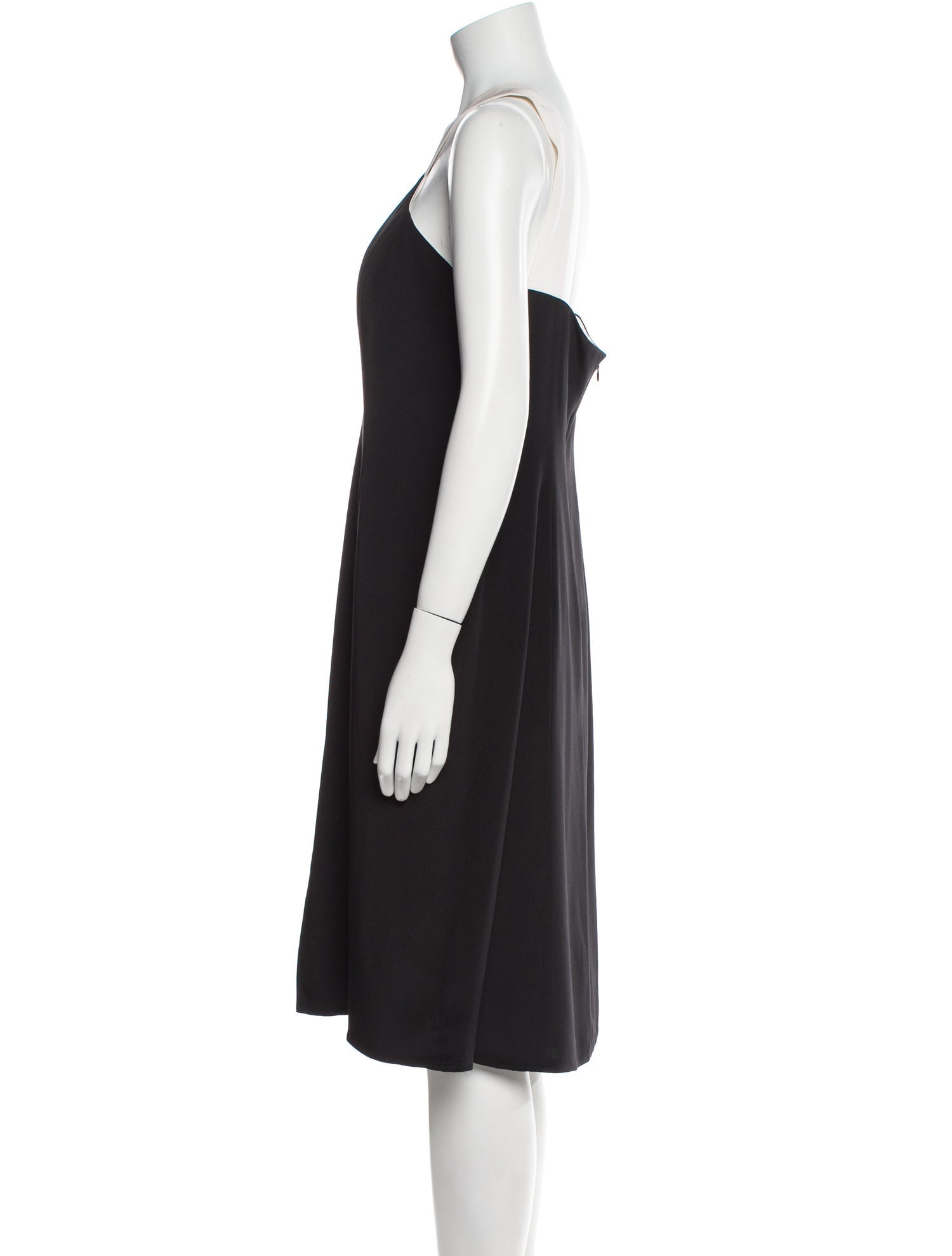 Tom and Linda Platt Halterneck Knee-Length Dress
