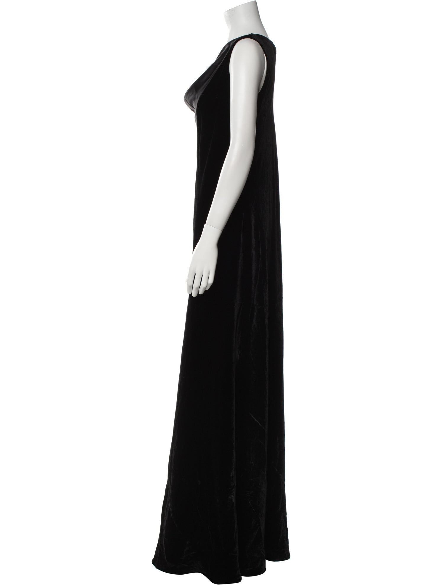 Tom and Linda Platt Cowl Neck Long Dress