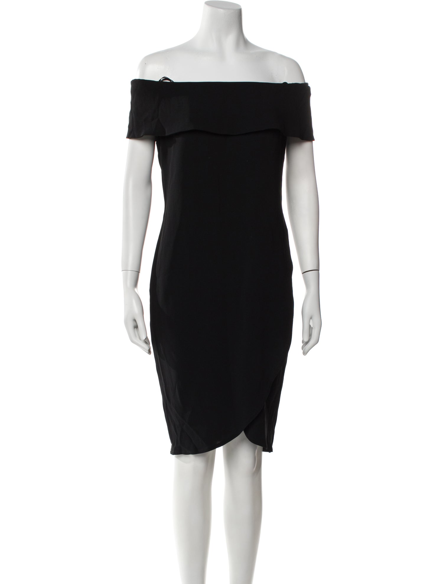 Tom and Linda Platt Wool Knee-Length Dress