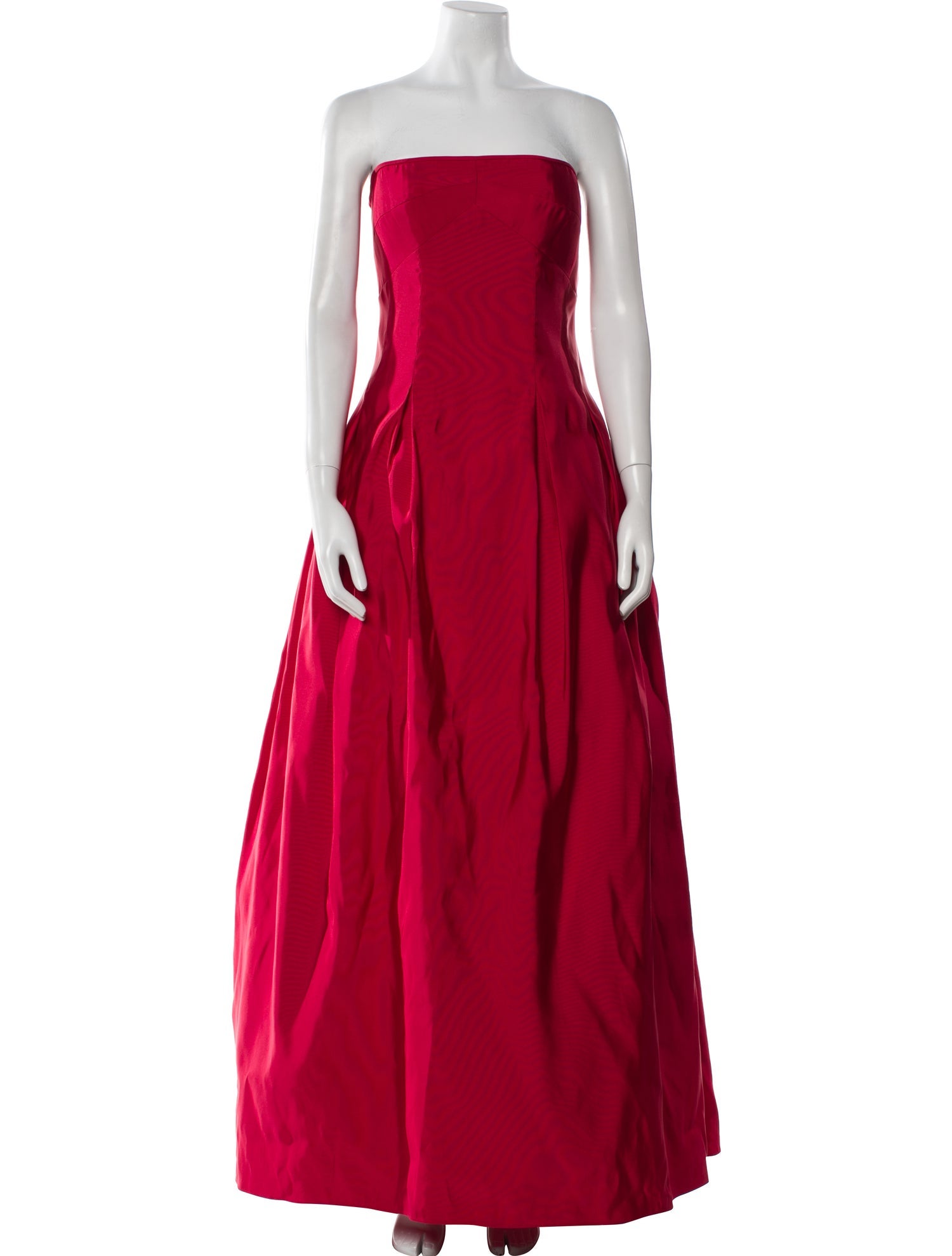 Tom and Linda Platt Strapless Long Dress