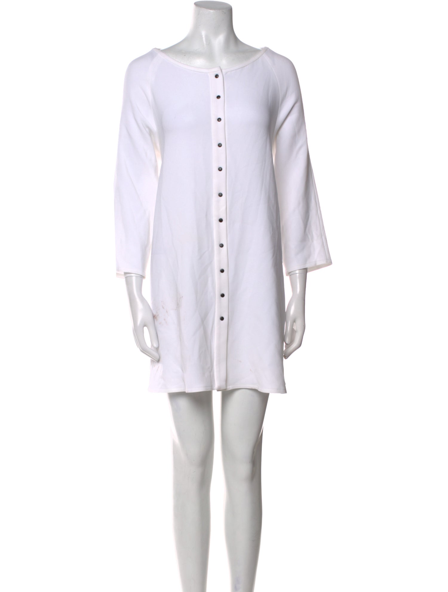 Tom and Linda Platt Scoop Neck Mini Dress