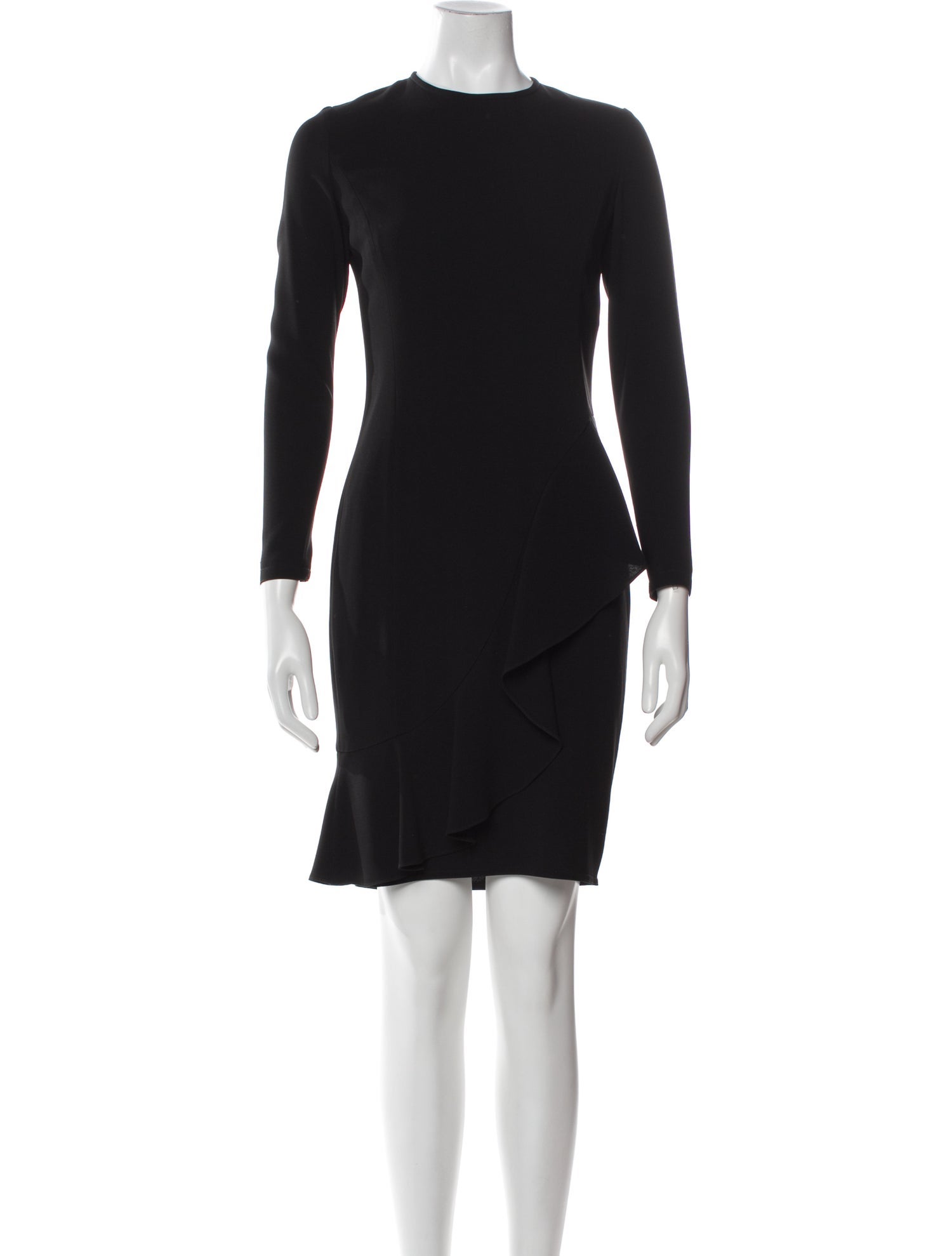 Tom and Linda Platt Crew Neck Knee-Length Dress