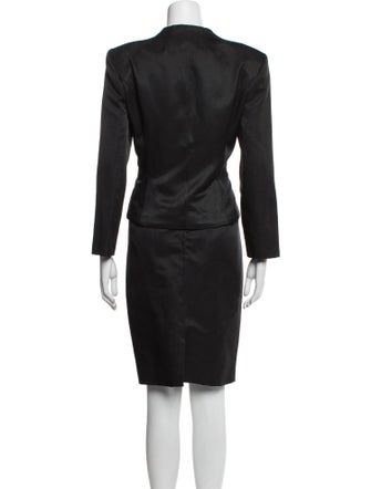 Tom and Linda Platt Wool Beaded Accents Skirt Set