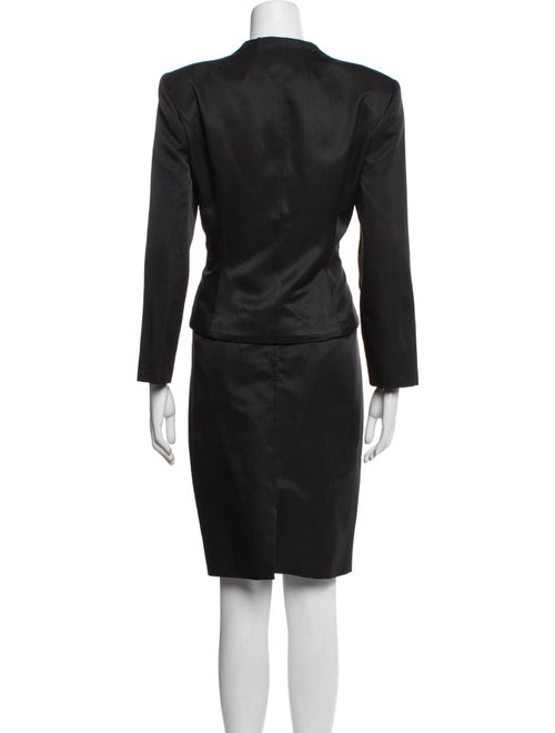 Tom and Linda Platt Wool Beaded Accents Skirt Set