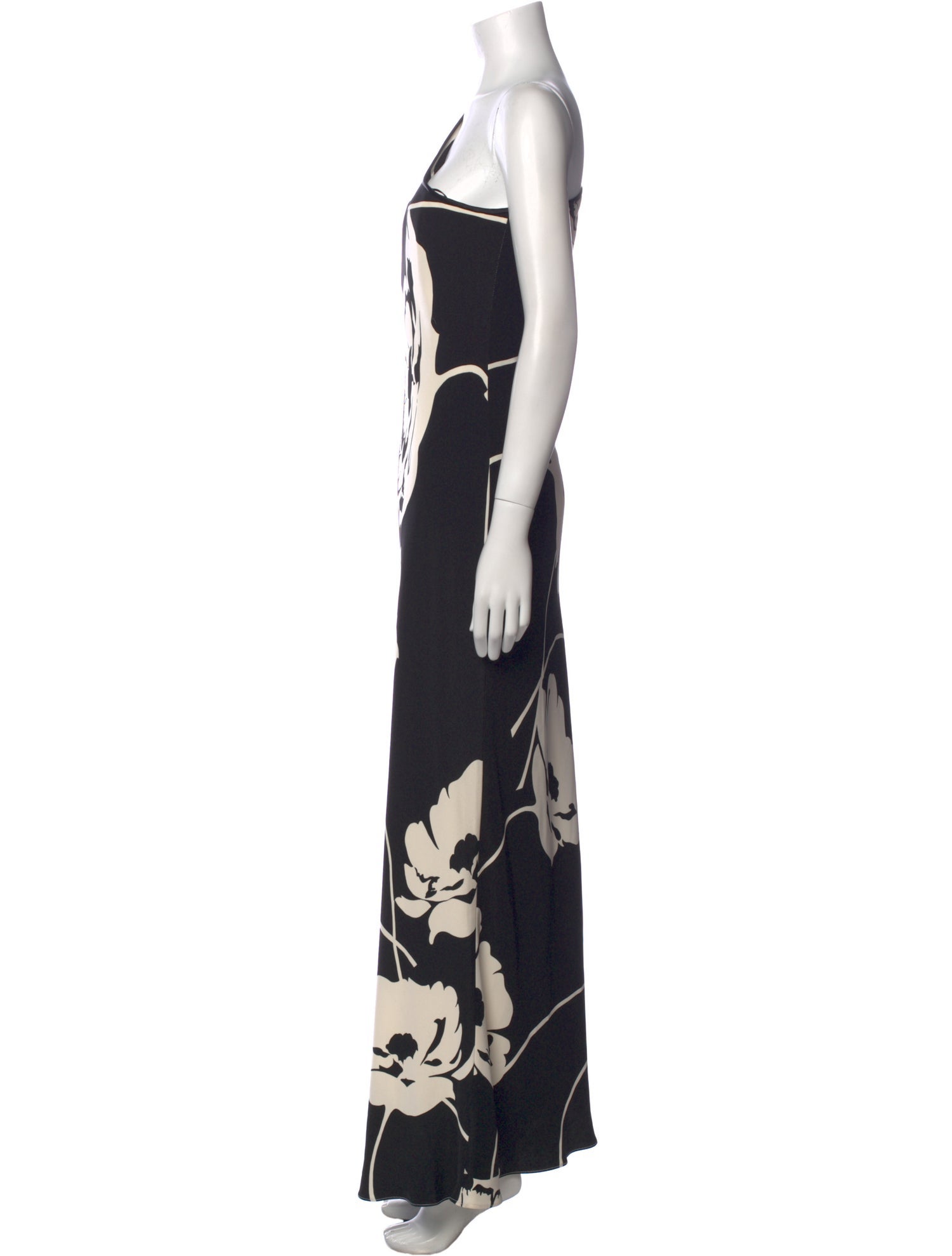 Tom and Linda Platt Printed Long Dress