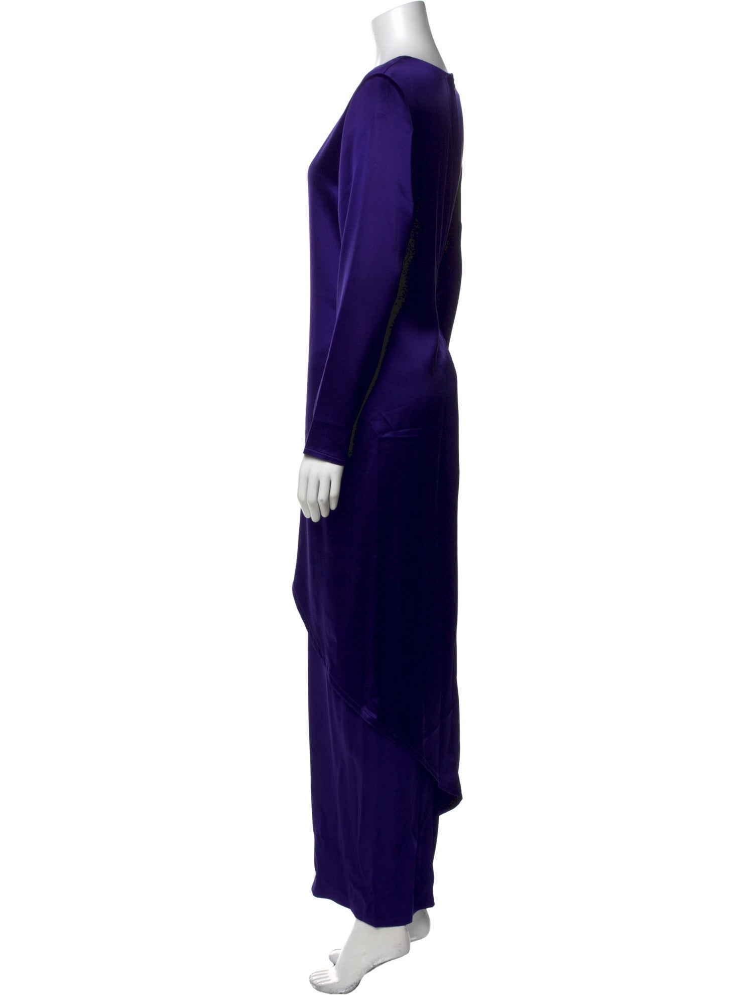 Tom and Linda Platt Crew Neck Long Dress