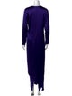 Tom and Linda Platt Crew Neck Long Dress