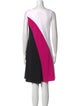 Tom and Linda Platt Colorblock Pattern Knee-Length Dress