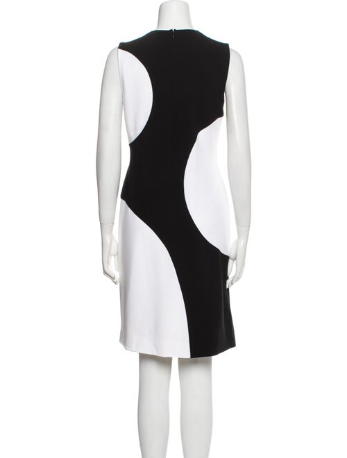 Tom and Linda Platt Silk Knee-Length Dress