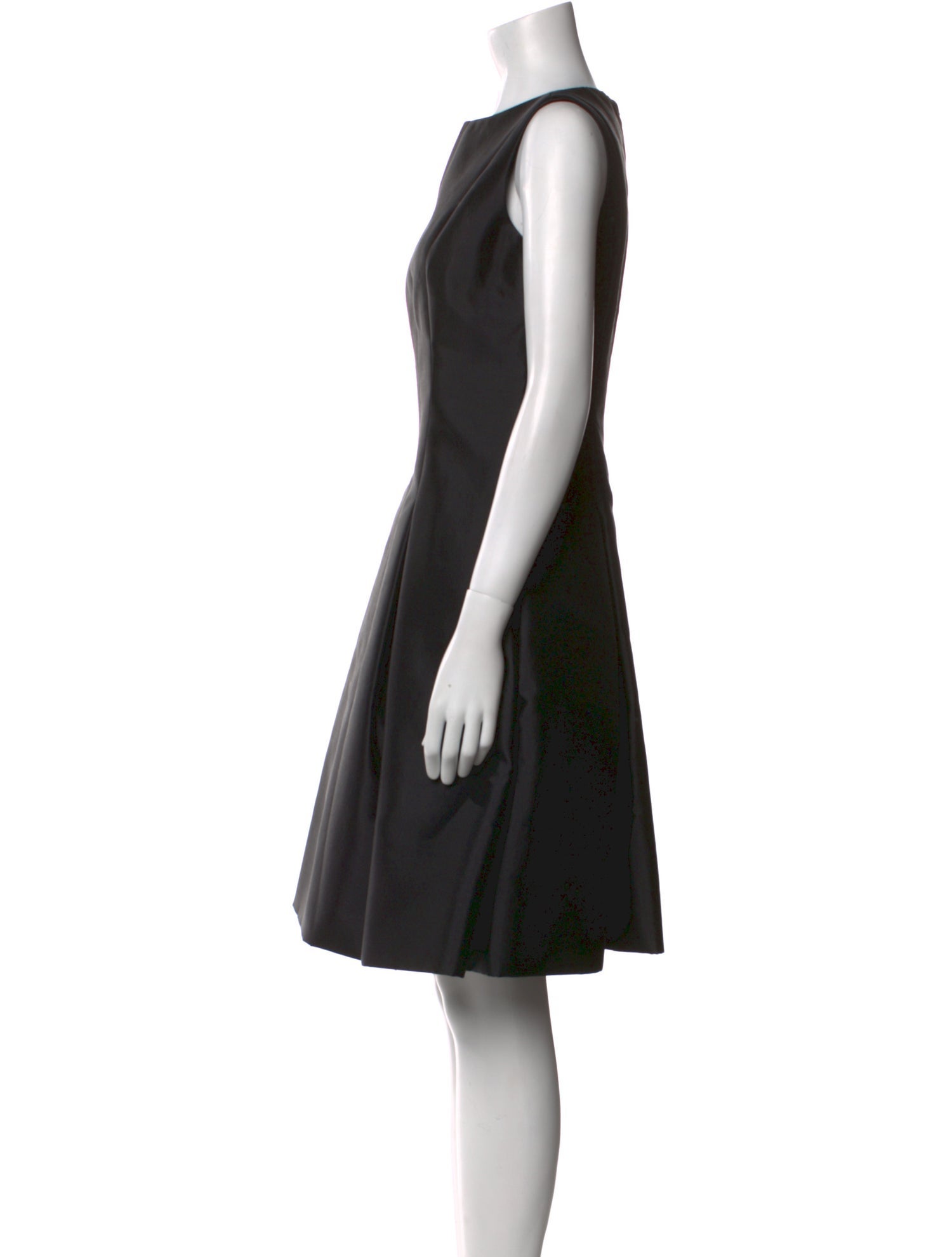 Tom and Linda Platt Bateau Neckline Knee-Length Dress