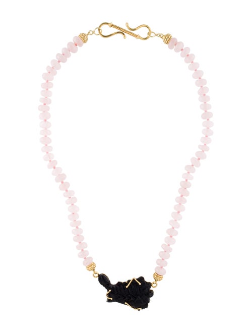 Tagliamonte Rose Quartz Scorpio Pendant Necklace r