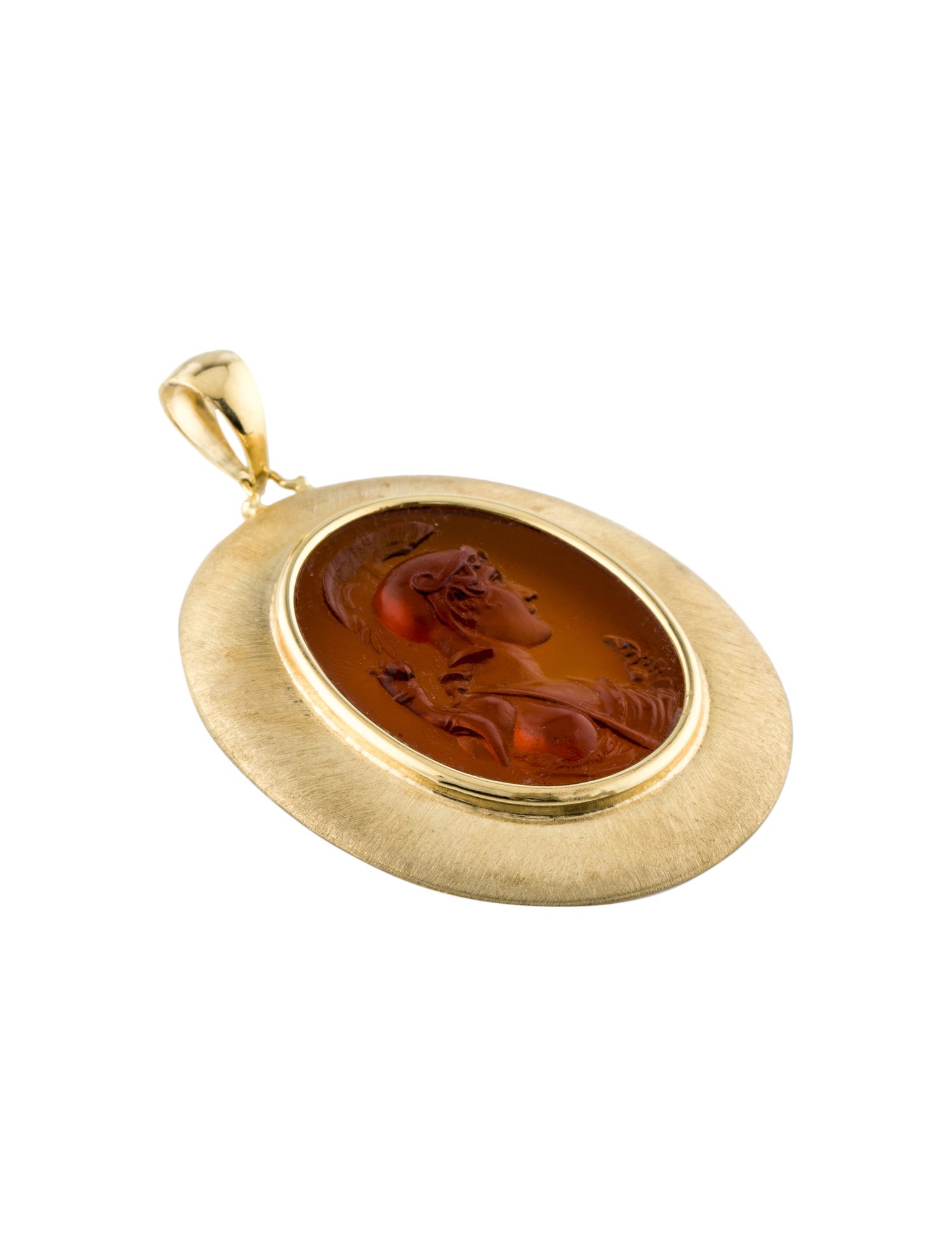 Tagliamonte Venetian Glass Cameo Pendant