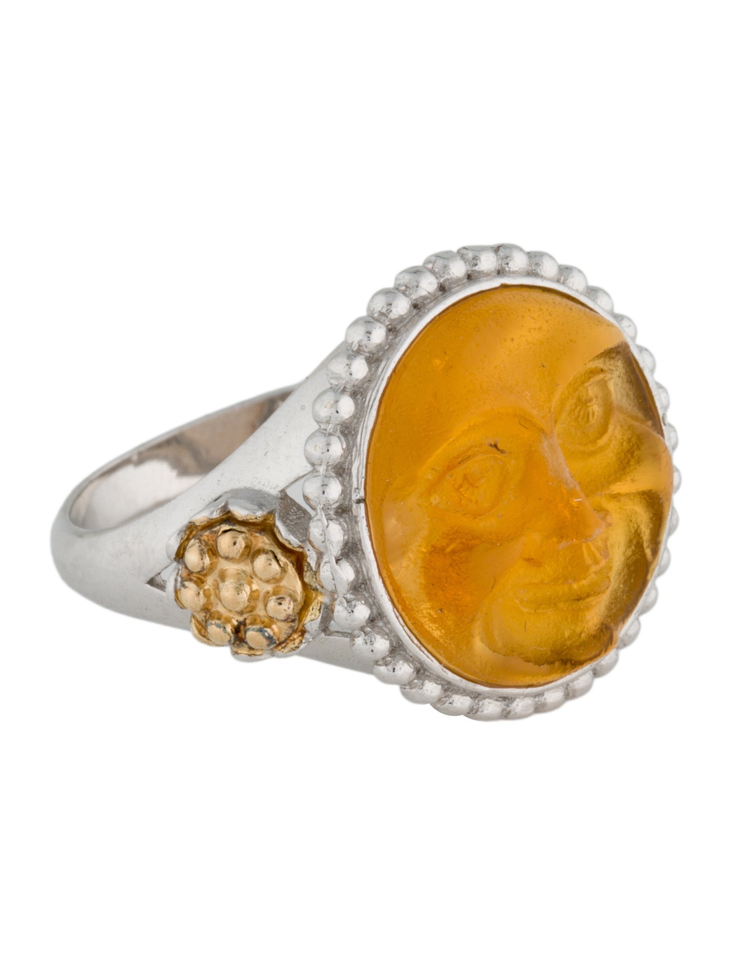 Tagliamonte Venetian Cameo Cocktail Ring
