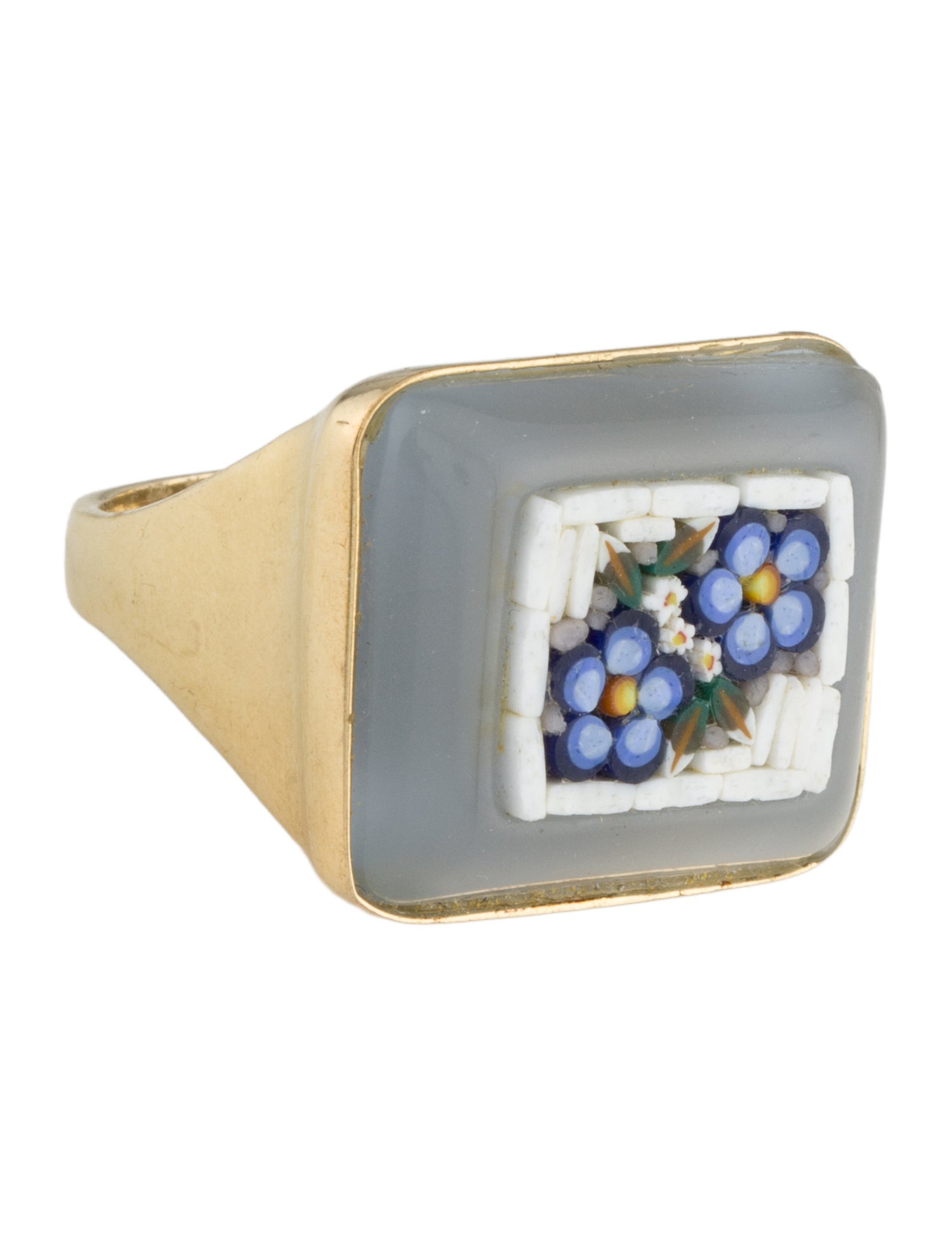 Tagliamonte Micro Mosaic Cocktail Ring