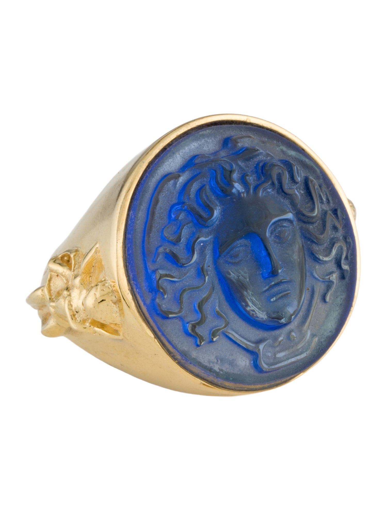 Tagliamonte Medusa Venetian Cameo Cocktail Ring