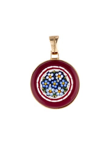 Tagliamonte Pendant Necklace Micro-Mosaic Enhancer