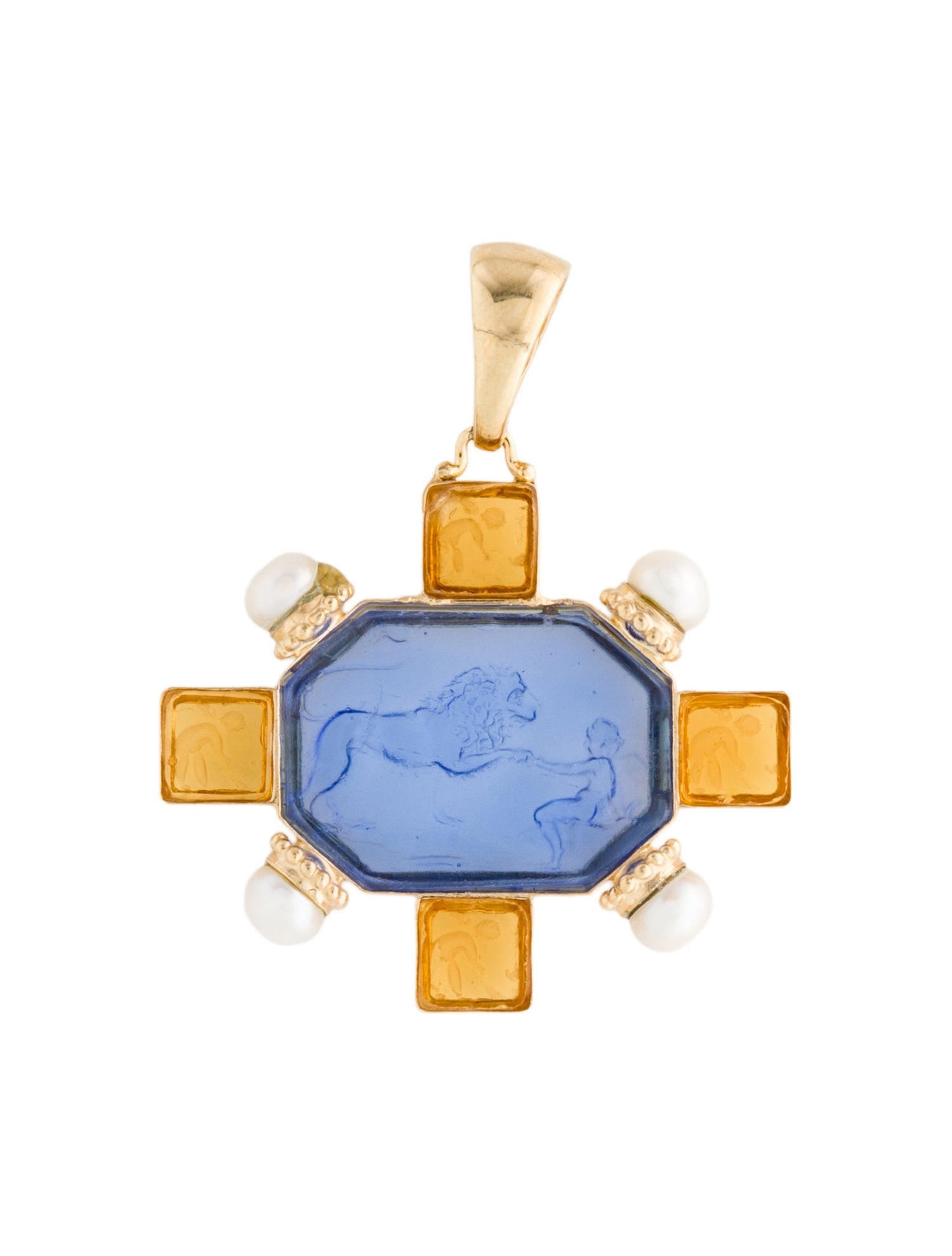 Tagliamonte Pearl & Venetian Pendant