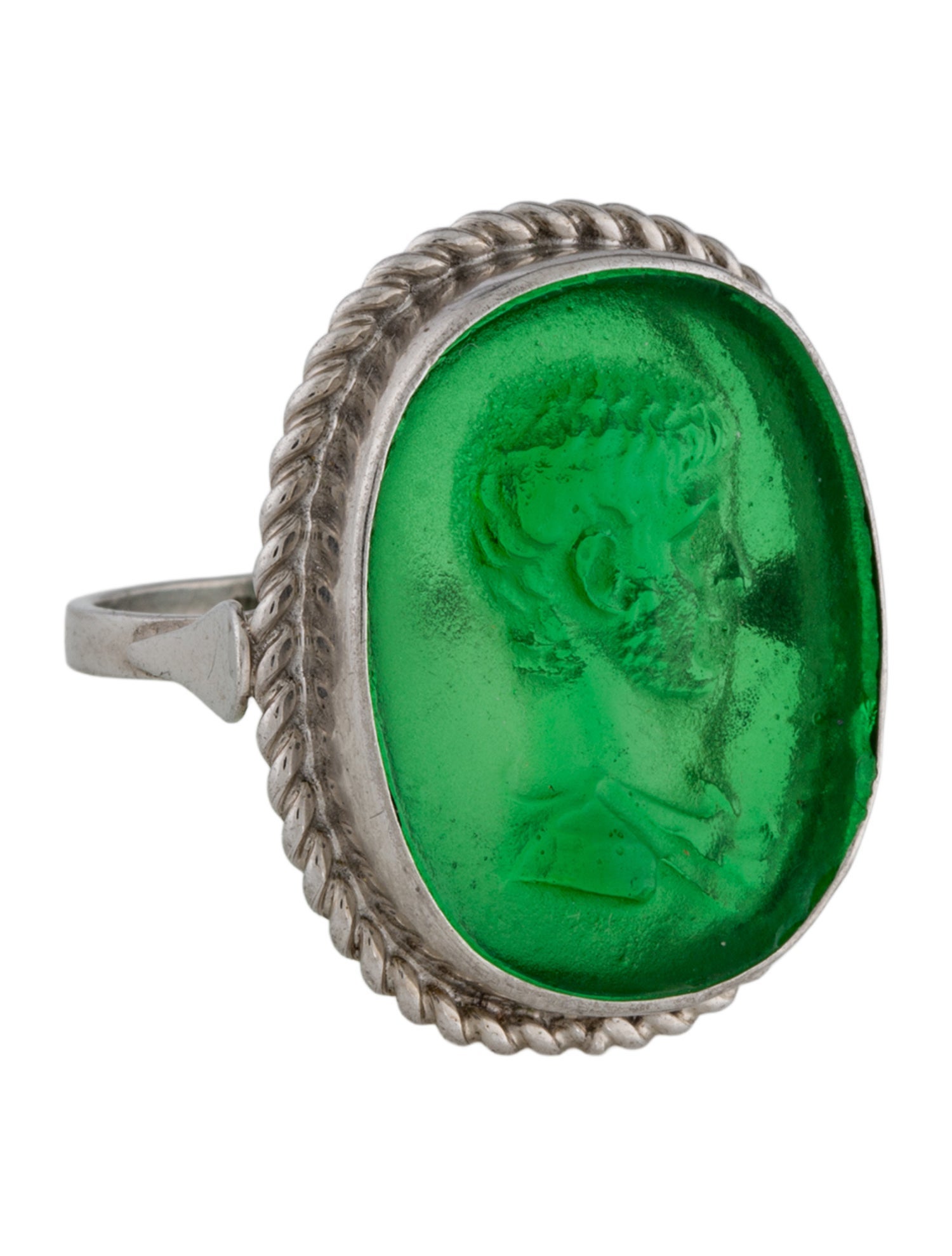 Tagliamonte Venetian Cameo Cocktail Ring