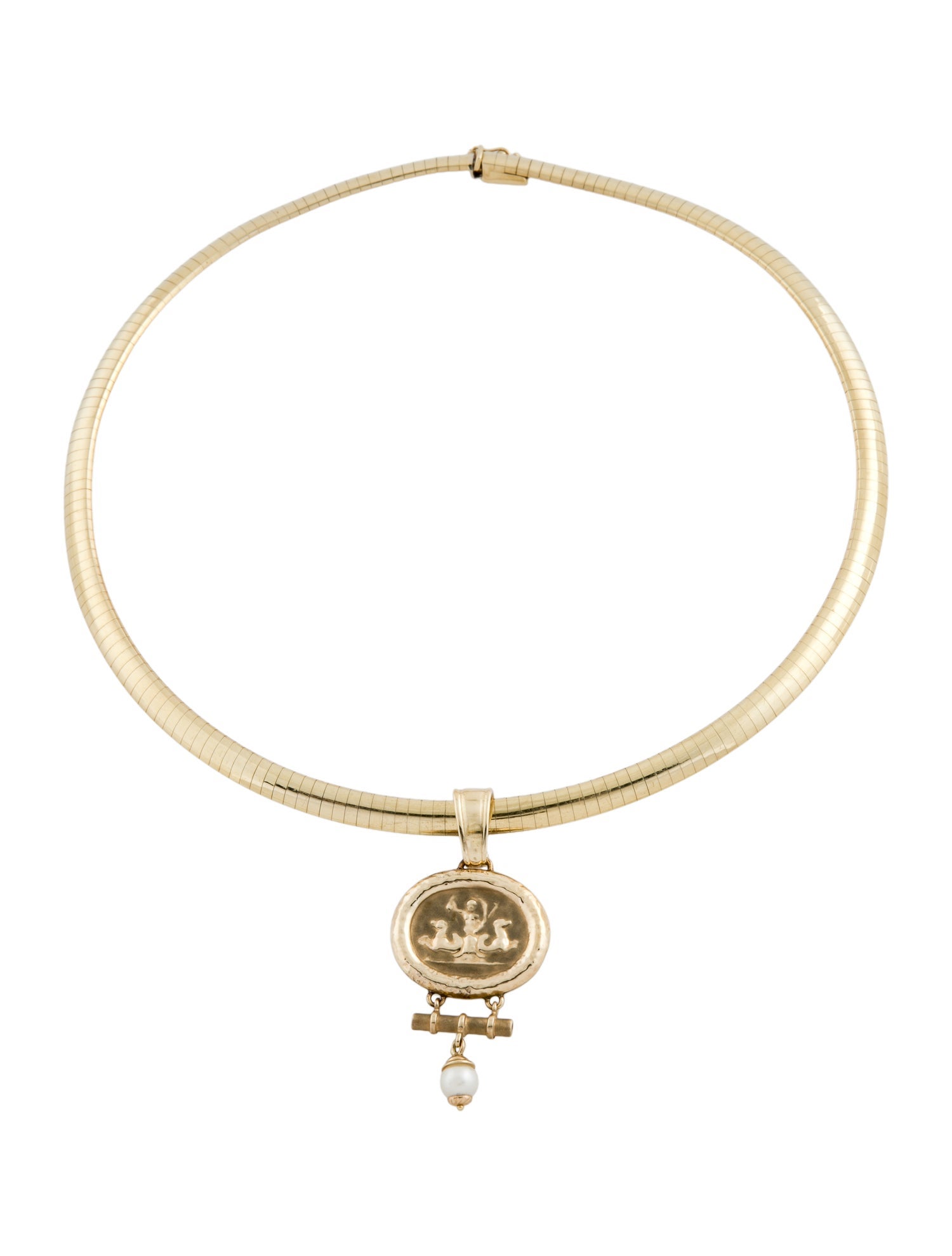 Tagliamonte 14K Pearl Pendant Necklace