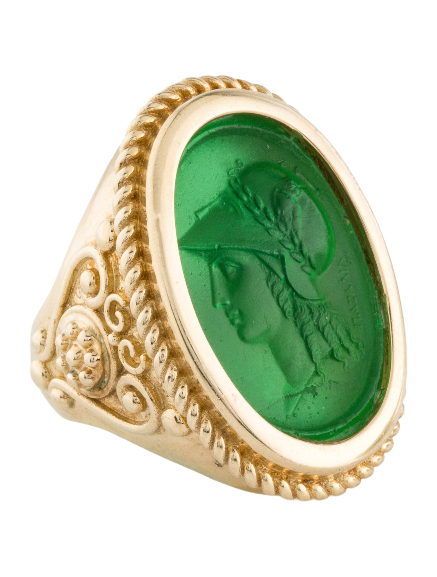Tagliamonte Intaglio Athena Cocktail Ring
