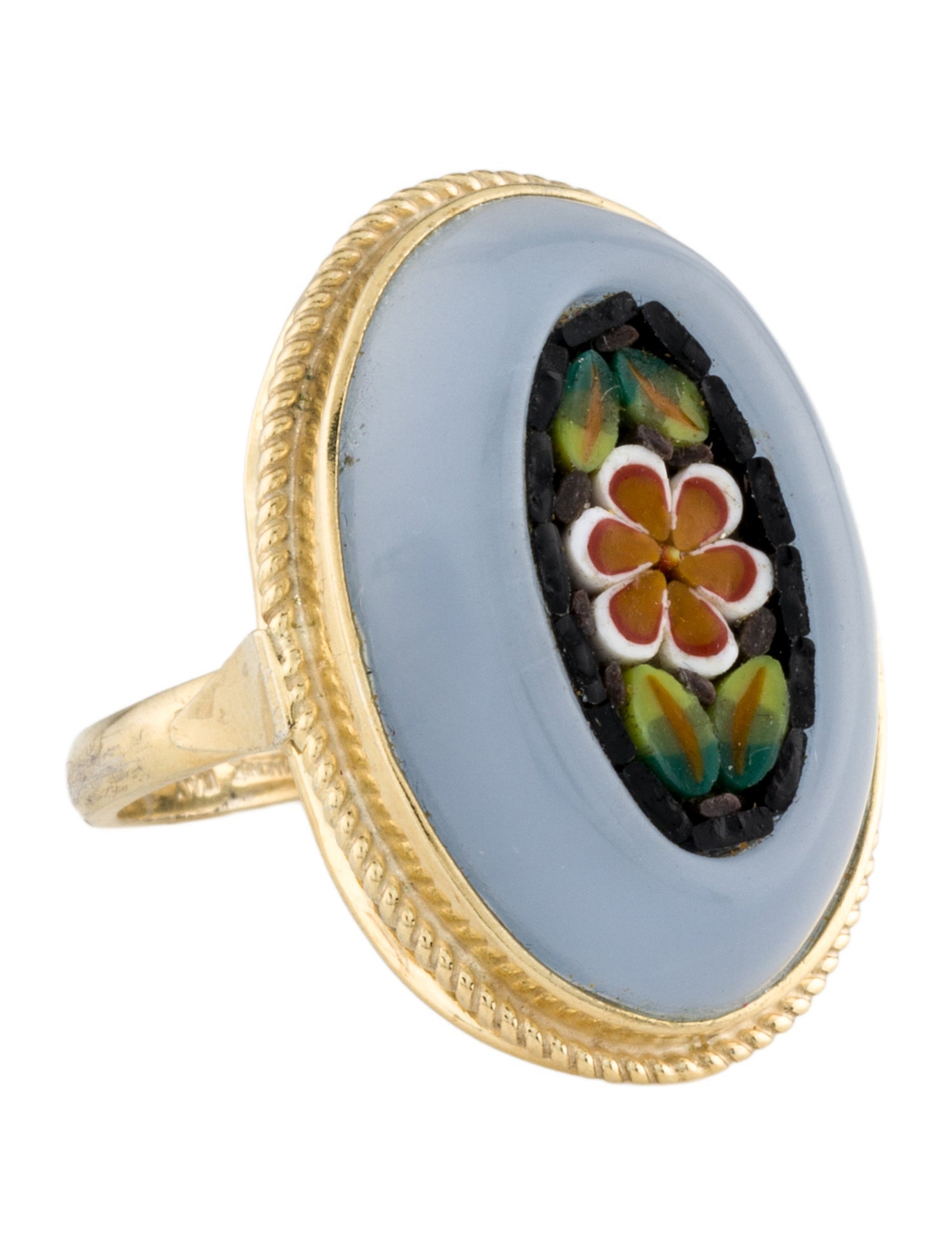 Tagliamonte Micro Mosaic Cocktail Ring