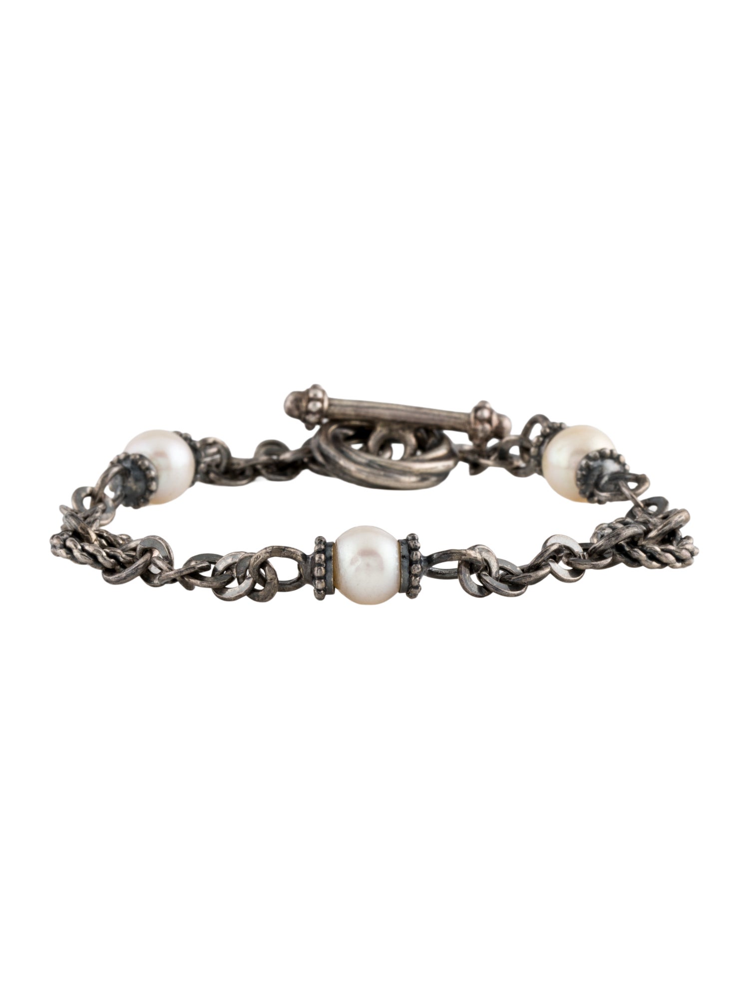 Tagliamonte Pearl Station Bracelet