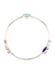 Tagliamonte Venetian, Amethyst & Aquamarine Bangle