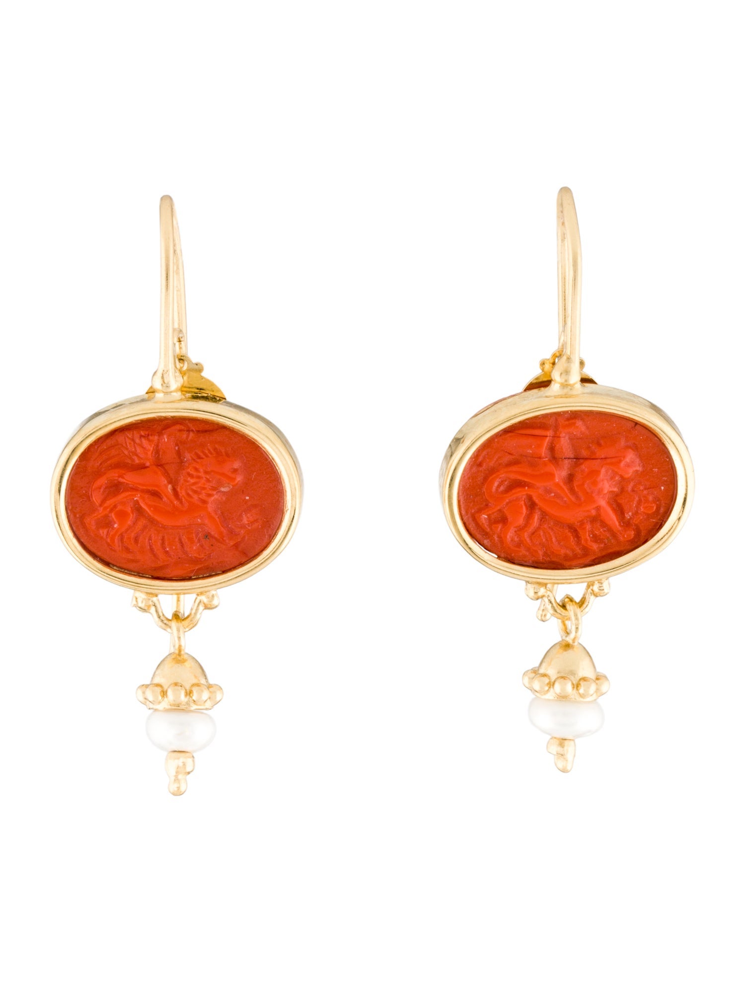 Tagliamonte Pearl & Venetian Drop Earrings