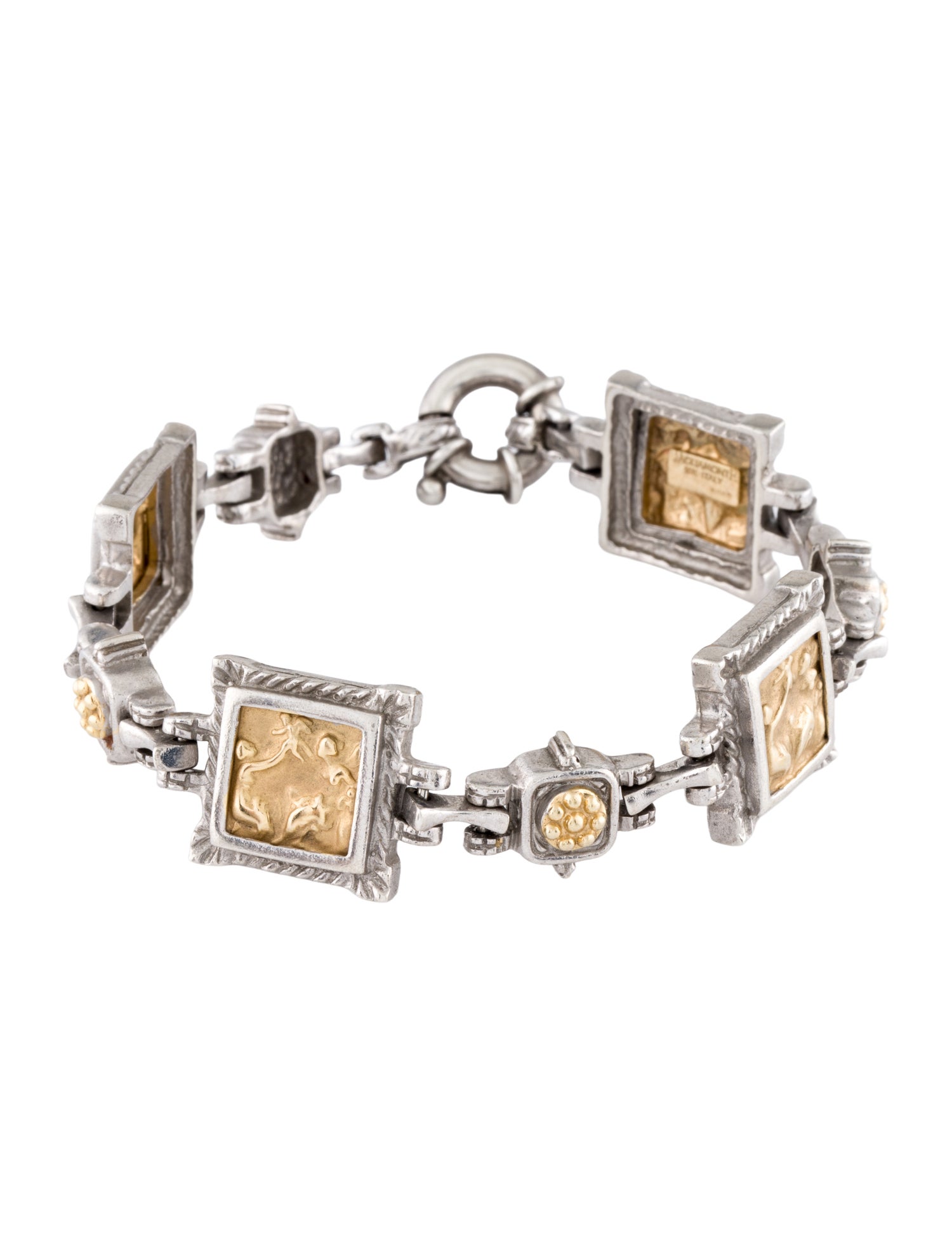 Tagliamonte Two-Tone Figurative Link Bracelet