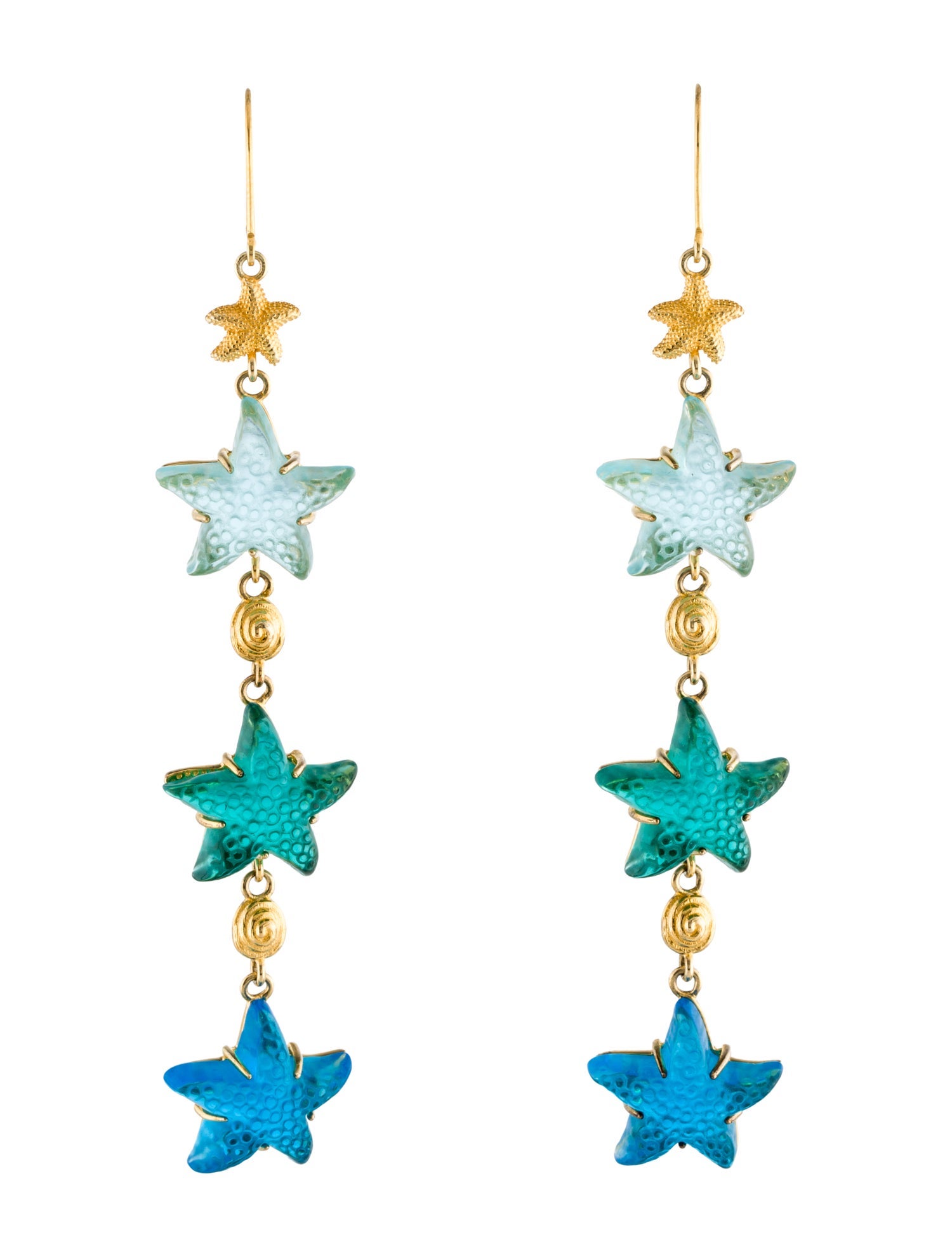 Tagliamonte Sea Life Venetian Cameo Earrings