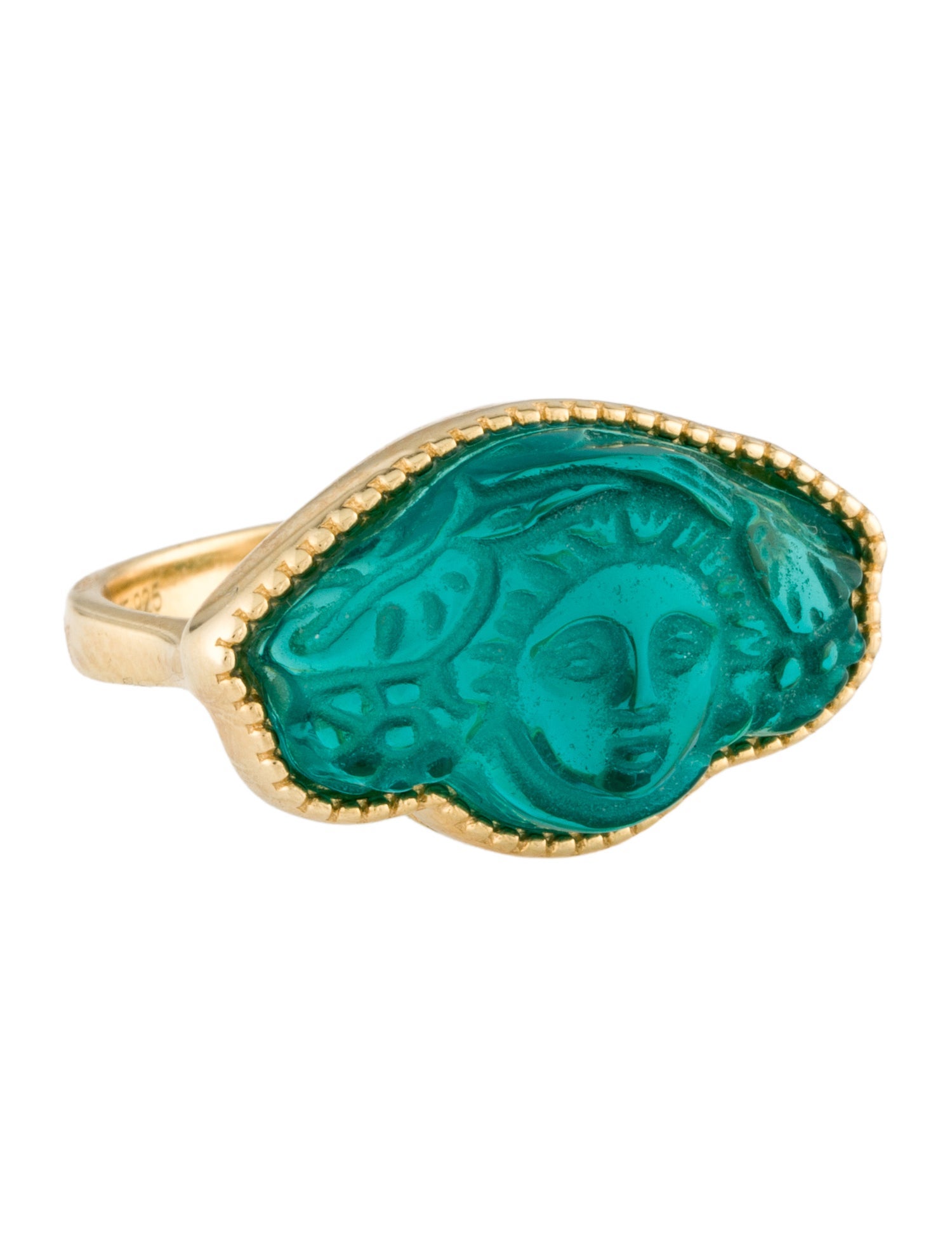 Tagliamonte Venetian Cameo Cocktail Ring