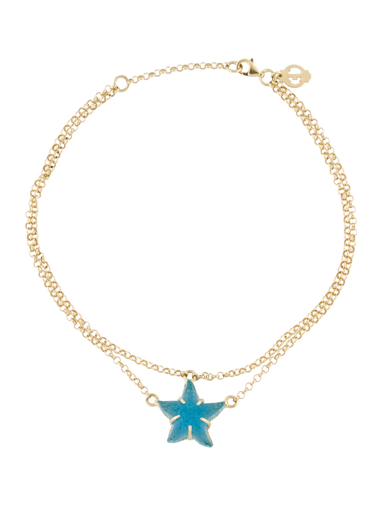 Tagliamonte Venetian Cameo Starfish Anklet