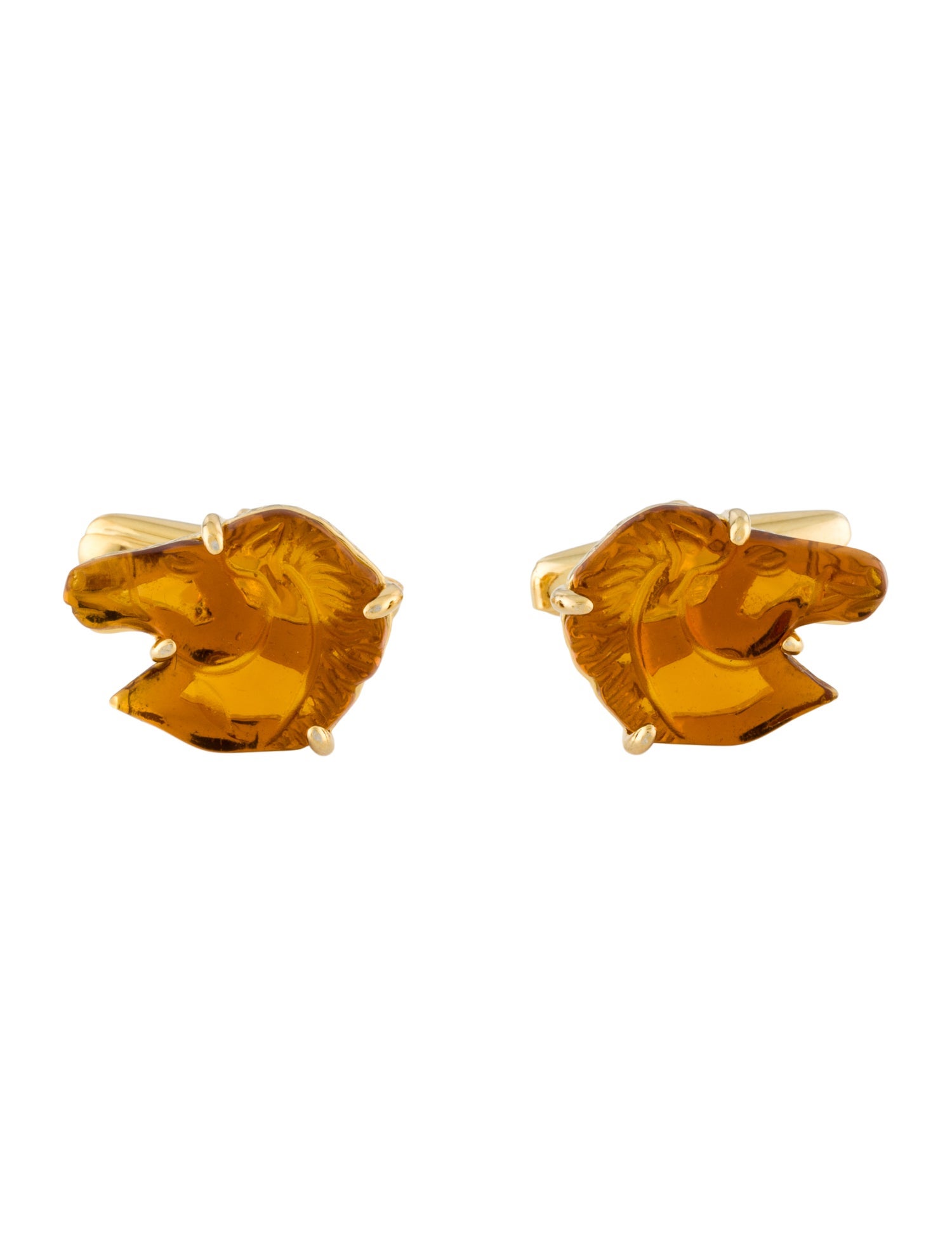 Tagliamonte Glass Horse Cufflinks