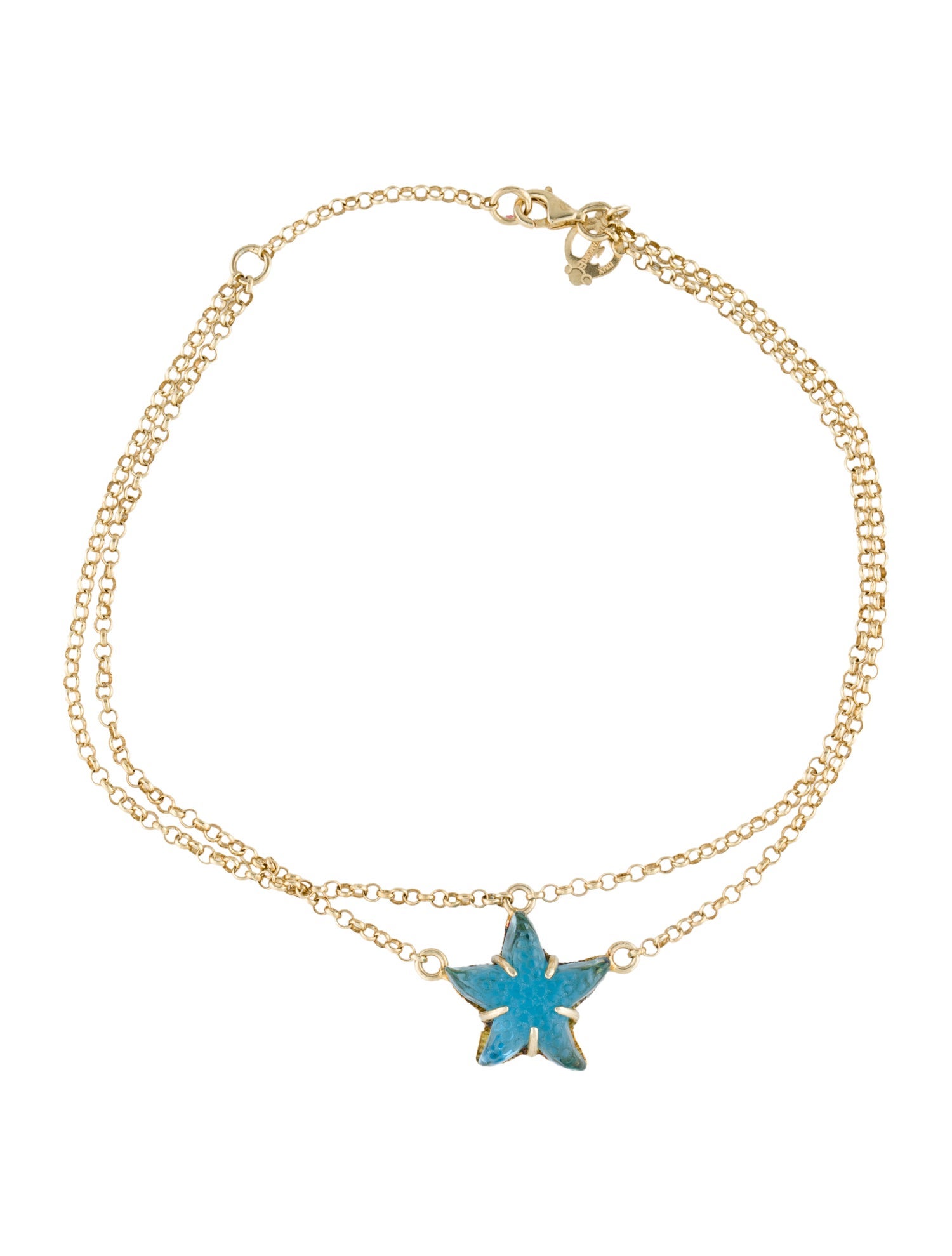 Tagliamonte Glass Venetian Starfish Anklet