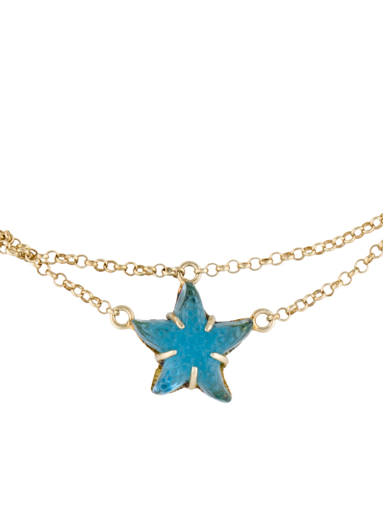 Tagliamonte Glass Venetian Starfish Anklet