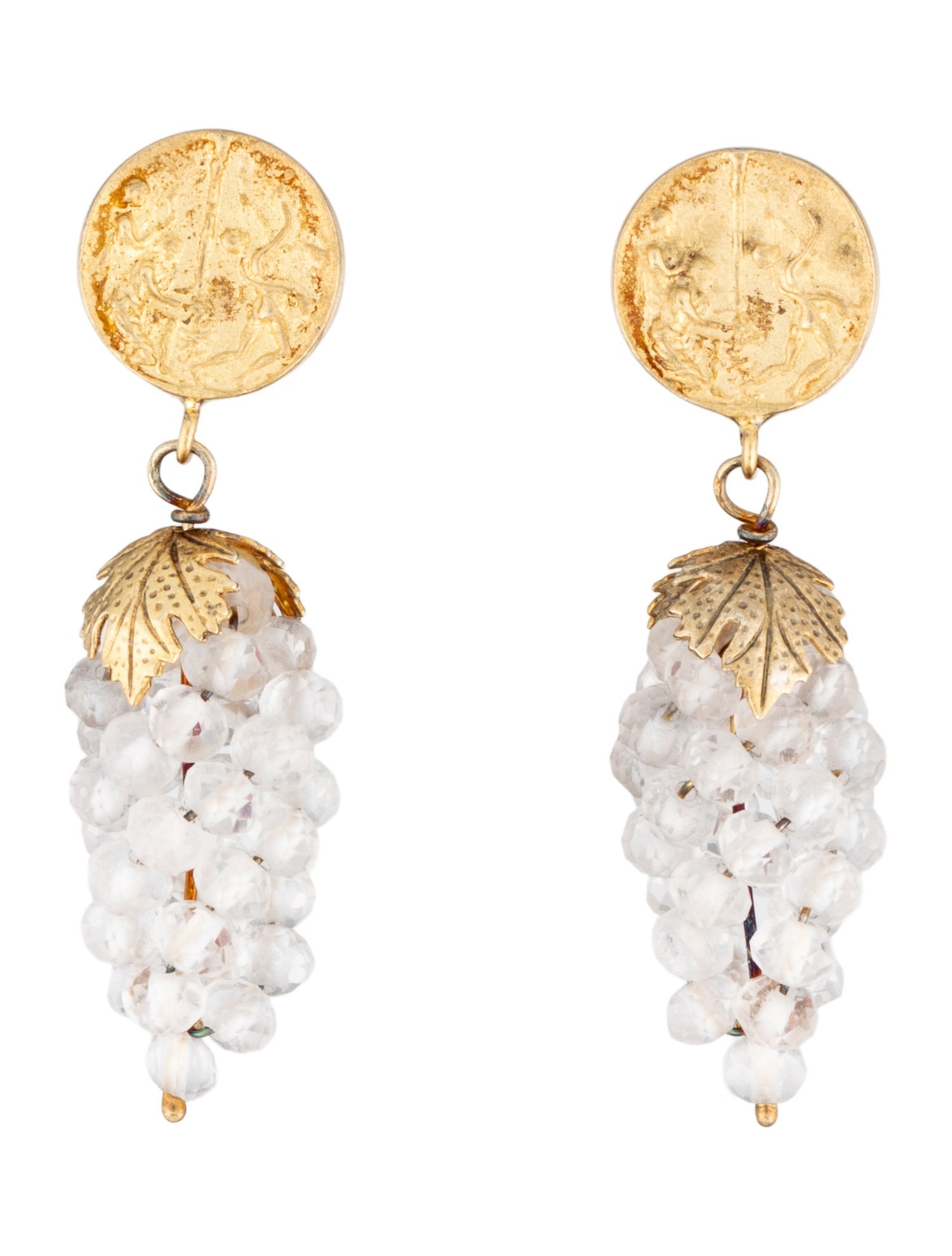 Tagliamonte Quartz Intaglio Drop Earrings