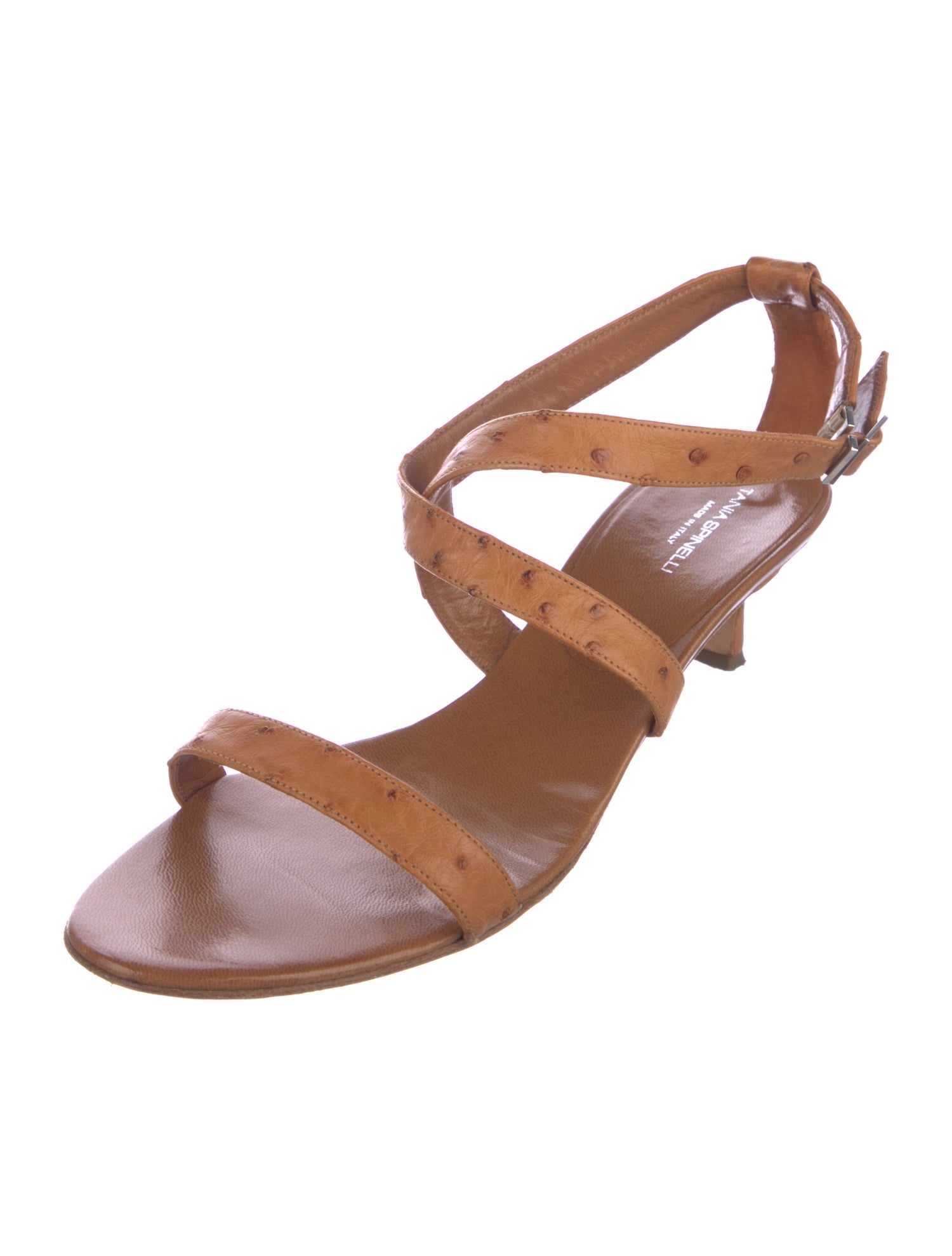 Tania Spinelli Leather Sandals