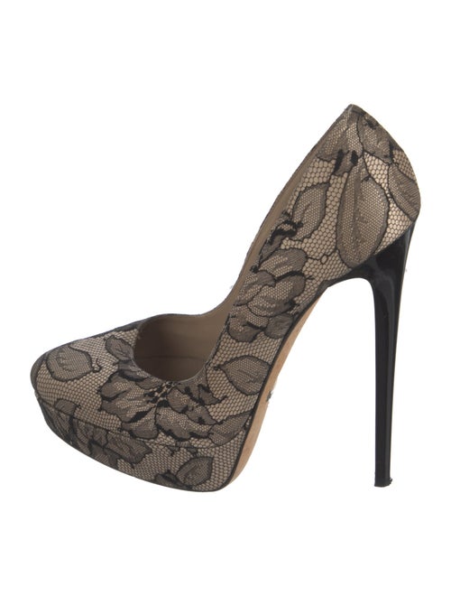 Tania Spinelli Lace Lace Pattern Pumps
