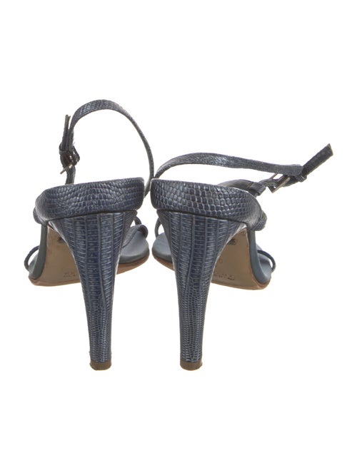 Tania Spinelli Leather Slingback Sandals