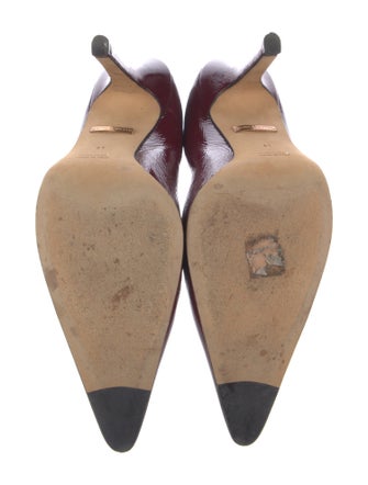 Tania Spinelli Patent Leather Pumps