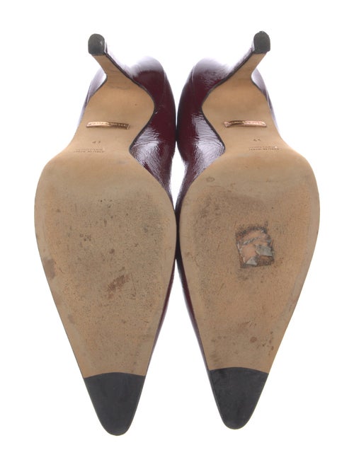 Tania Spinelli Patent Leather Pumps