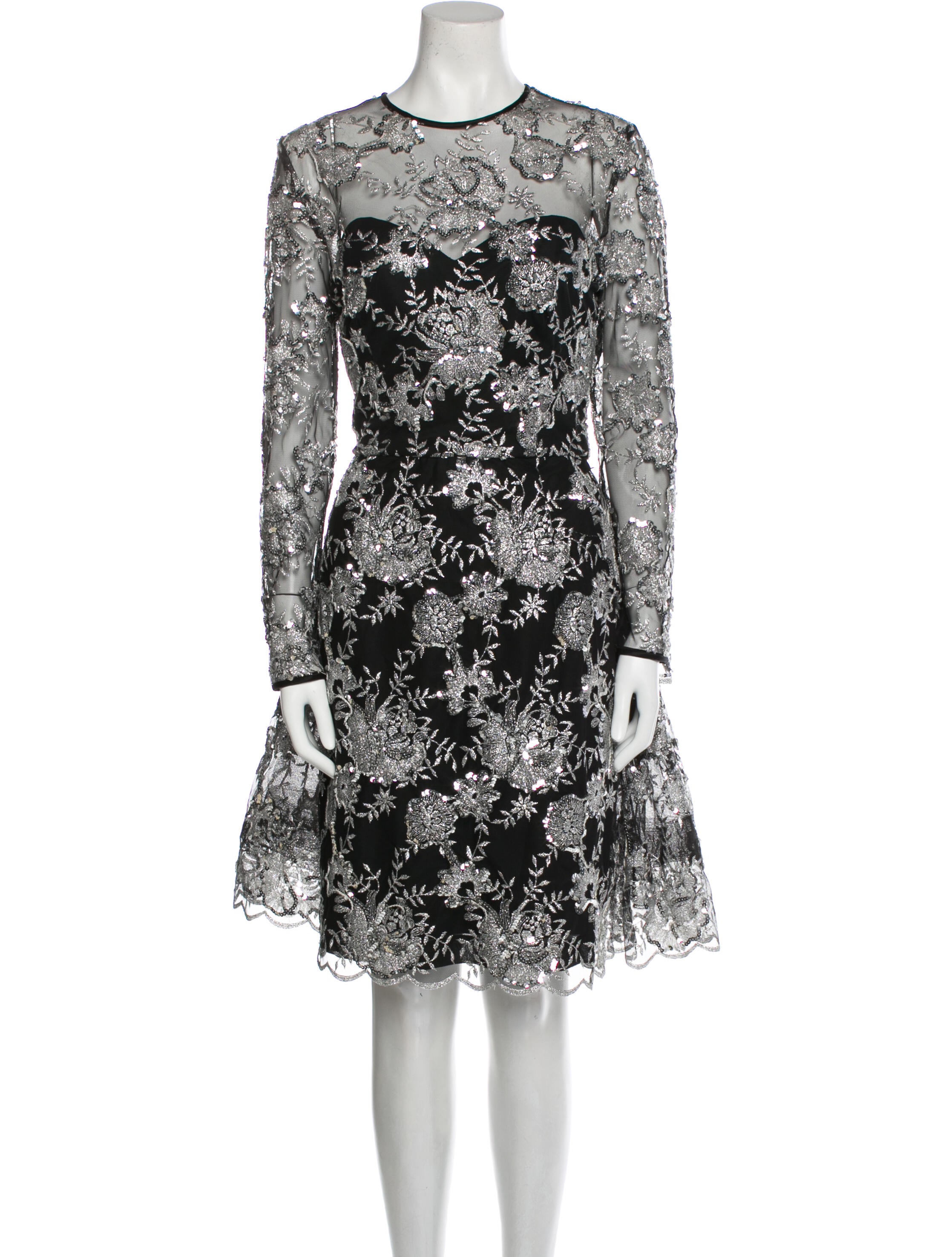 Travilla Vintage Midi Length Dress