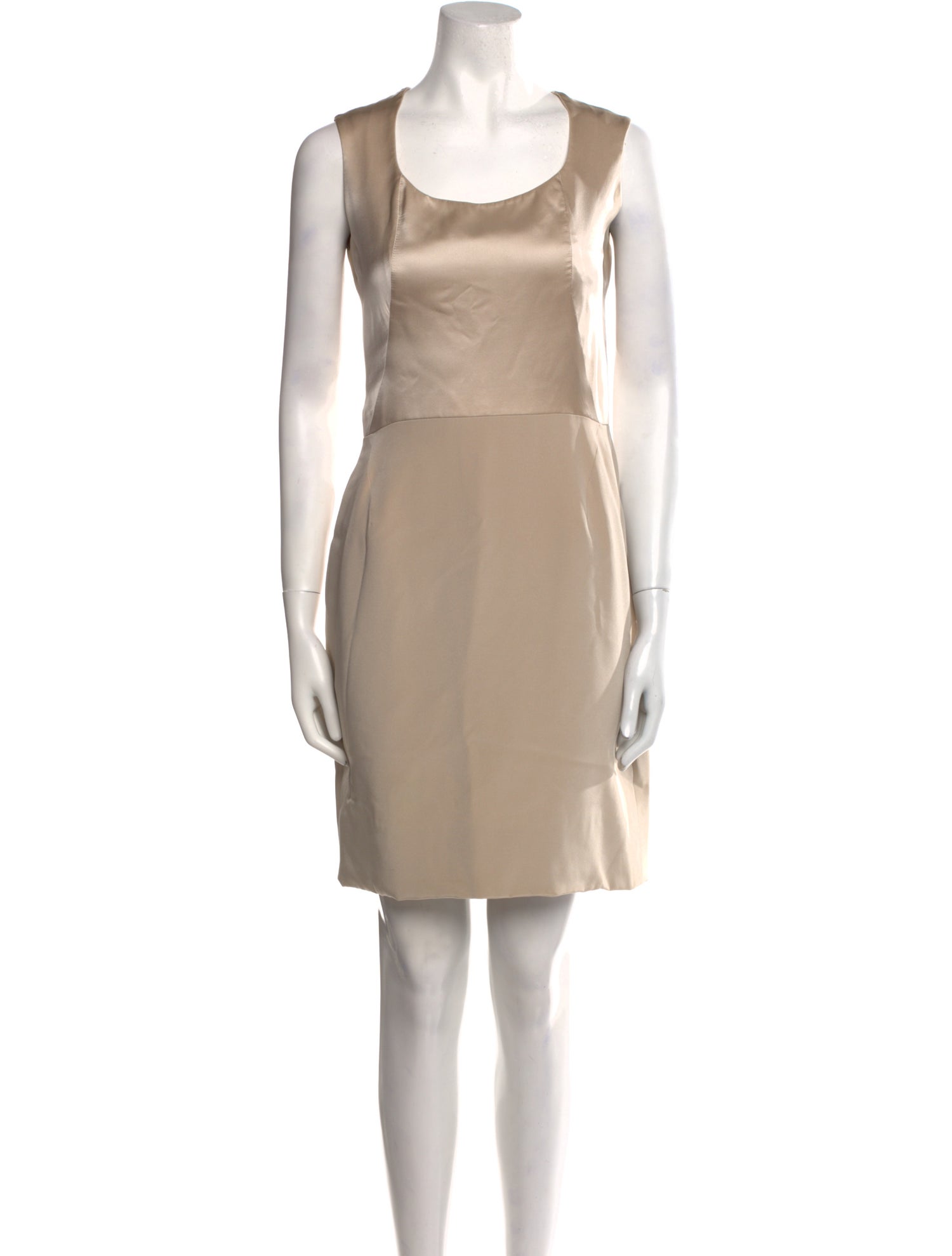 Travilla Scoop Neck Mini Dress