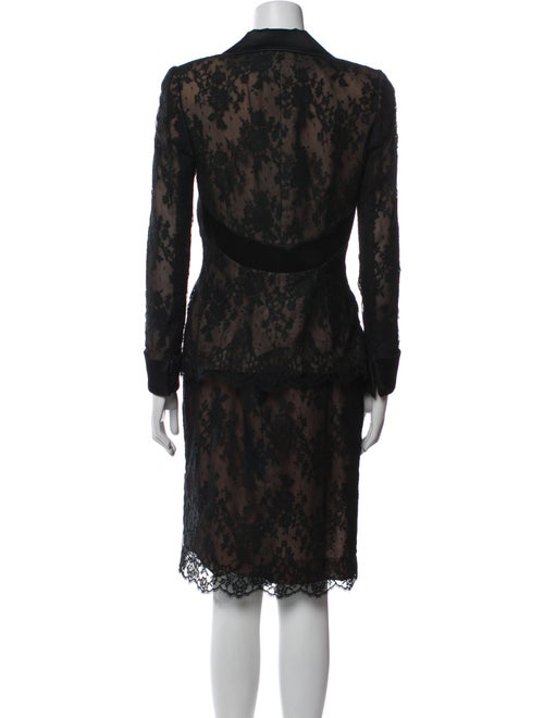 Travilla Lace Lace Pattern Skirt Set