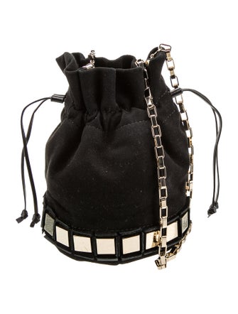 Tomasini Paris Suede Bucket Bag