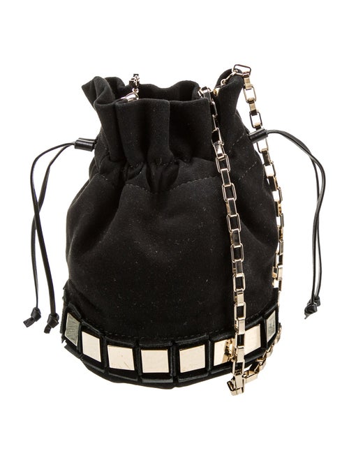 Tomasini Paris Suede Bucket Bag