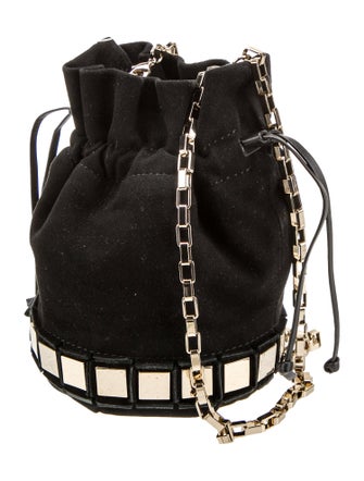 Tomasini Paris Suede Bucket Bag